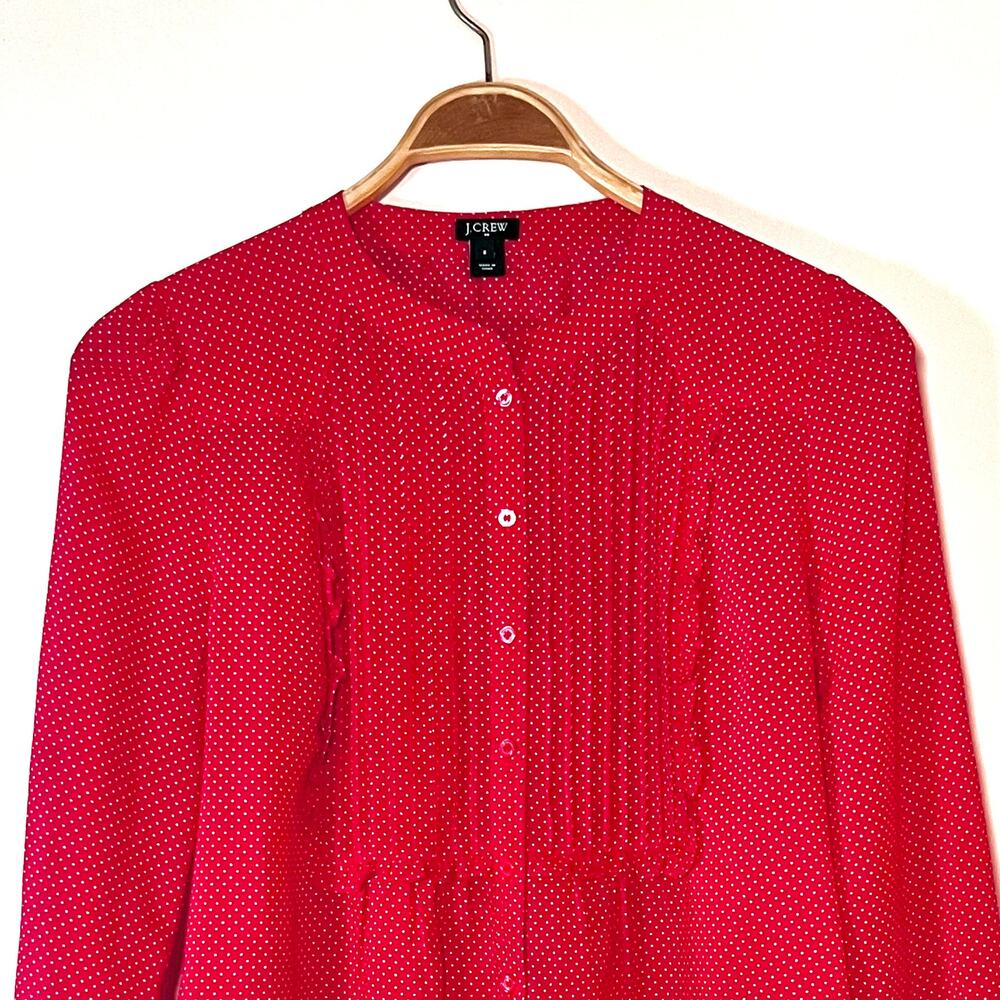 J. Crew Factory Red Button Down Shirt